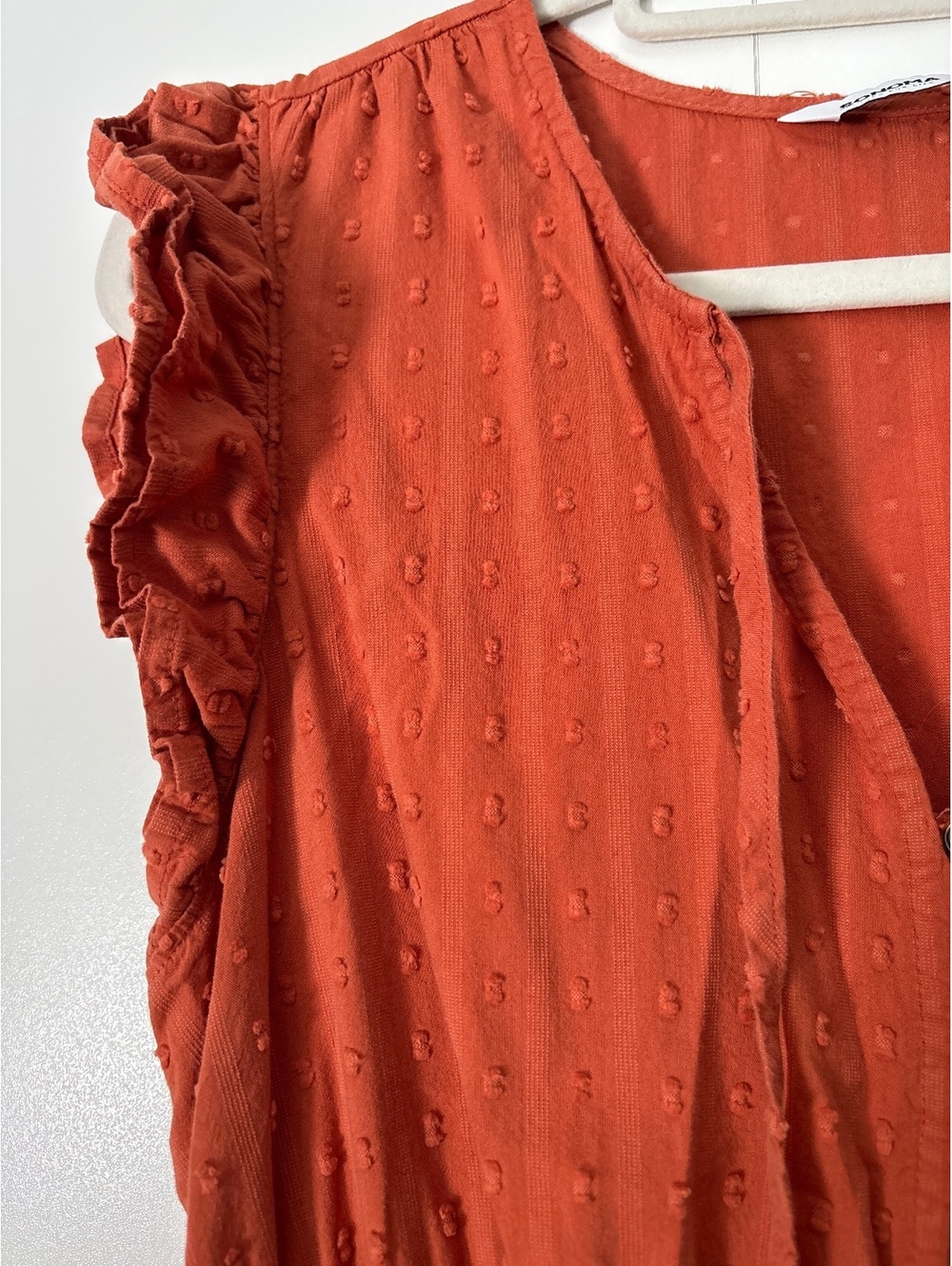 Sonoma Burnt Orange Dress w/ Pockets, Women’s L - Picture 2 of 4